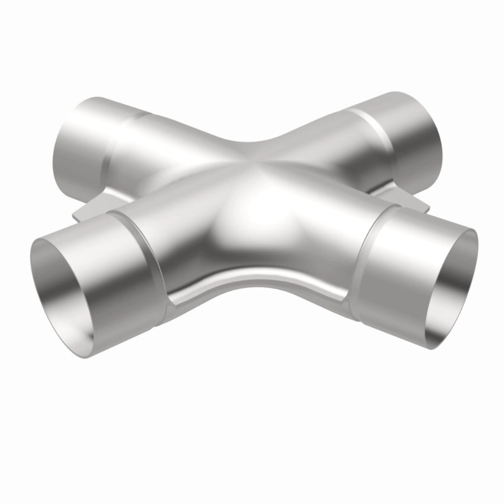 Universal Exhaust Pipe Smooth Trans X 3.00 SS 35deg. 10782 Magnaflow - X Pipe Car Part People
