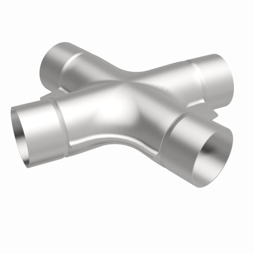 Universal Exhaust Pipe Smooth Trans X 3.00 SS 35deg. 10782 Magnaflow - X Pipe Car Part People
