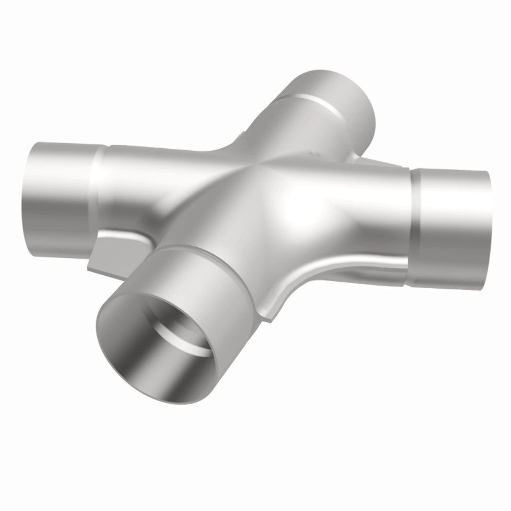 Universal Exhaust Pipe Smooth Trans X 3.00 SS 35deg. 10782 Magnaflow - X Pipe Car Part People