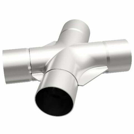 Universal Exhaust Pipe Smooth Trans X 3.00 SS 35deg. 10782 Magnaflow - X Pipe Car Part People