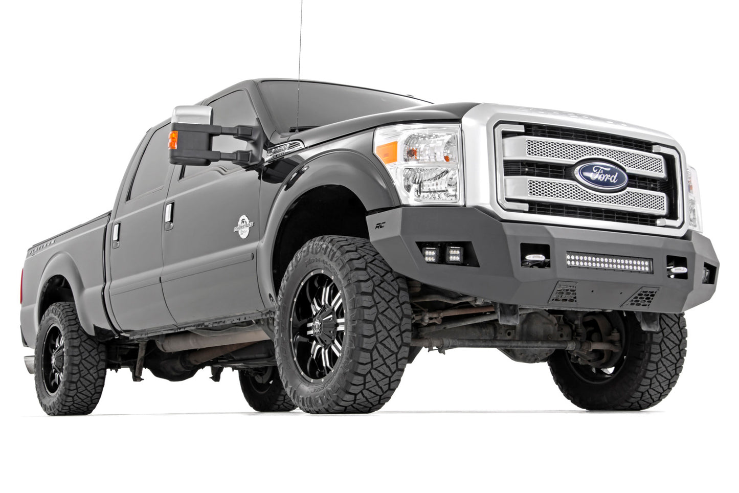 Fits Ford F-250/F-350 Super Duty 2WD/4WD (2011-2016) Front Bumper; 10783