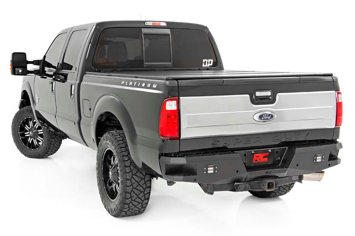 Fits Ford F-250/F-350 Super Duty 2WD/4WD (1999-2016) Rear Bumper; 10784