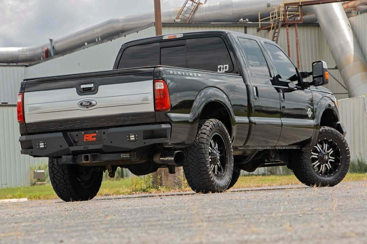 Fits Ford F-250/F-350 Super Duty 2WD/4WD (1999-2016) Rear Bumper; 10784