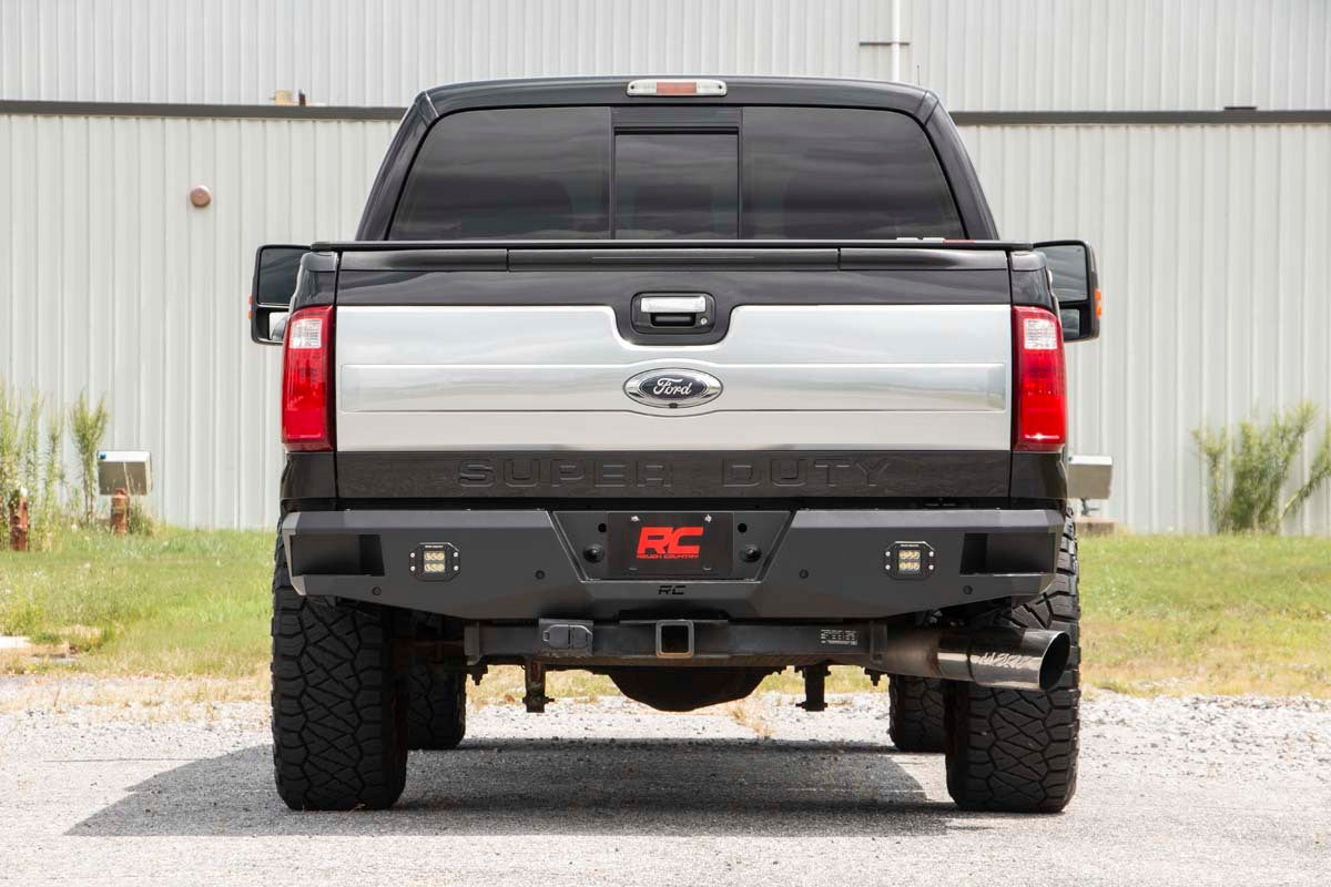 Fits Ford F-250/F-350 Super Duty 2WD/4WD (1999-2016) Rear Bumper; 10784