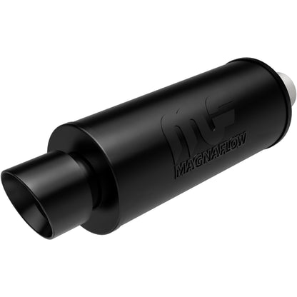 Exhaust Muffler for Street 6in. Round Straight-Through Performance Exhaust Muffler MagnaFlow 14870