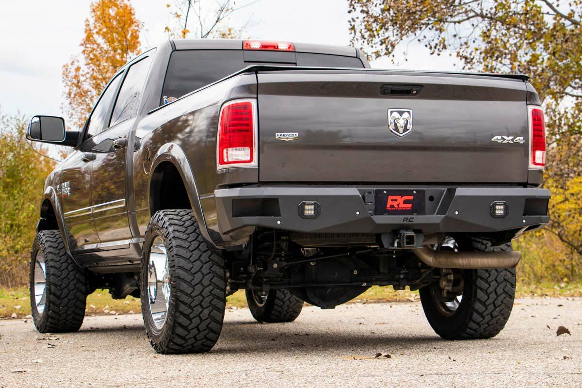 Fits Ram 2500/3500 2WD/4WD (2010-2024) Rear Bumper; 10786B