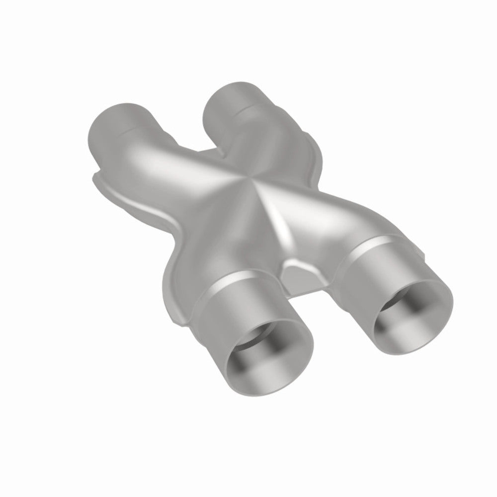 Universal Exhaust Pipe Smooth Trans X 2.25/2.25 X 12 SS 10790 Magnaflow - X Pipe Car Part People