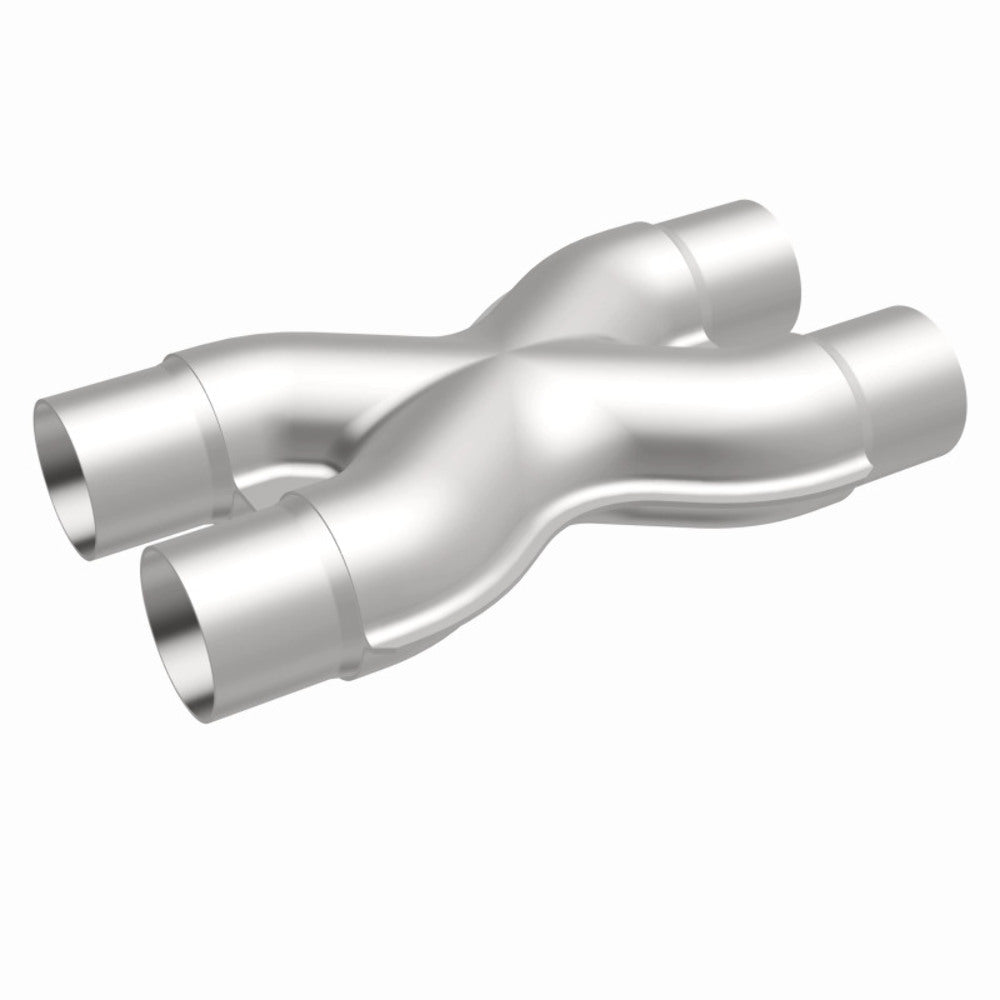 Universal Exhaust Pipe Smooth Trans X 2.25/2.25 X 12 SS 10790 Magnaflow - X Pipe Car Part People