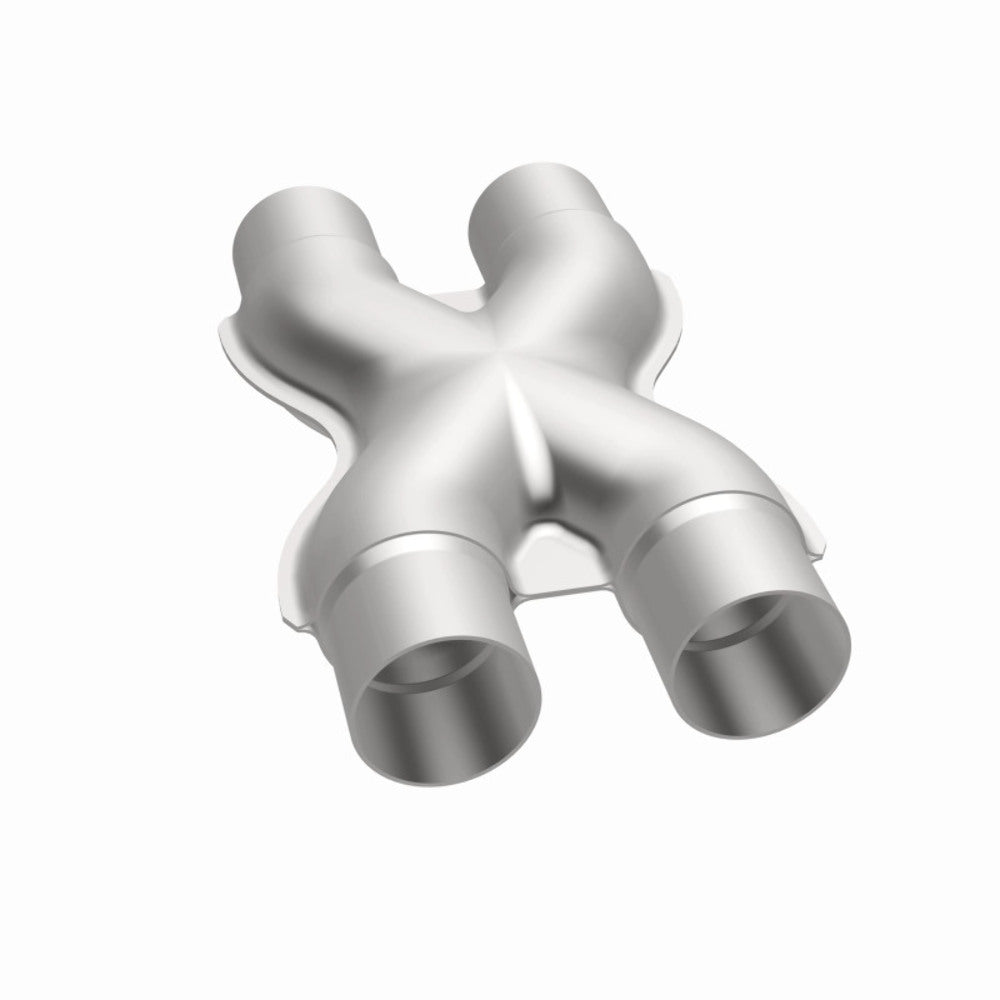 Universal Exhaust Pipe Smooth Trans X 2.25/2.25 X 12 SS 10790 Magnaflow - X Pipe Car Part People