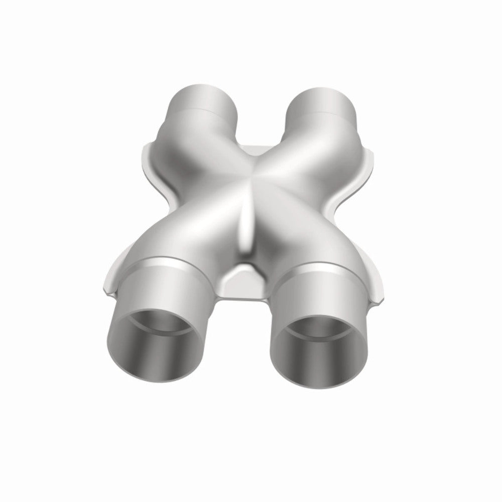 Universal Exhaust Pipe Smooth Trans X 2.25/2.25 X 12 SS 10790 Magnaflow - X Pipe Car Part People