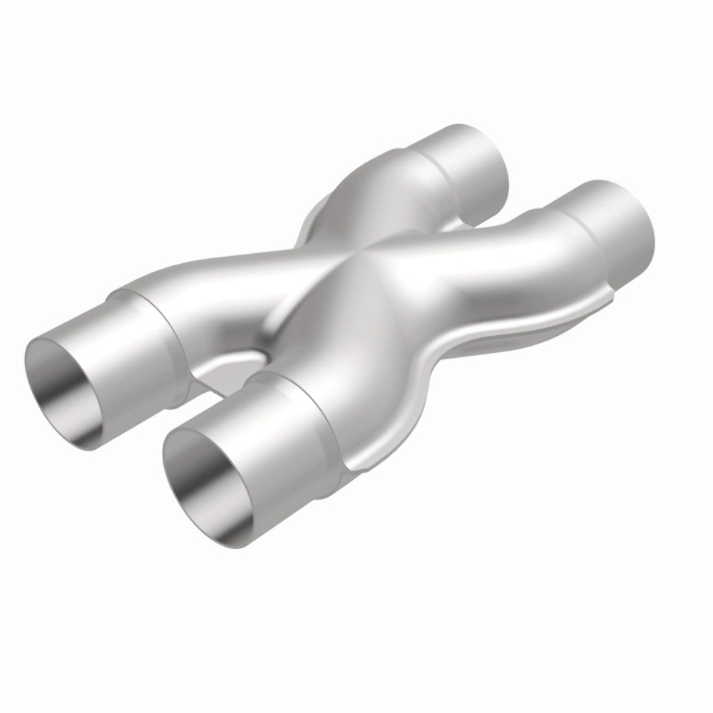 Universal Exhaust Pipe Smooth Trans X 2.25/2.25 X 12 SS 10790 Magnaflow - X Pipe Car Part People