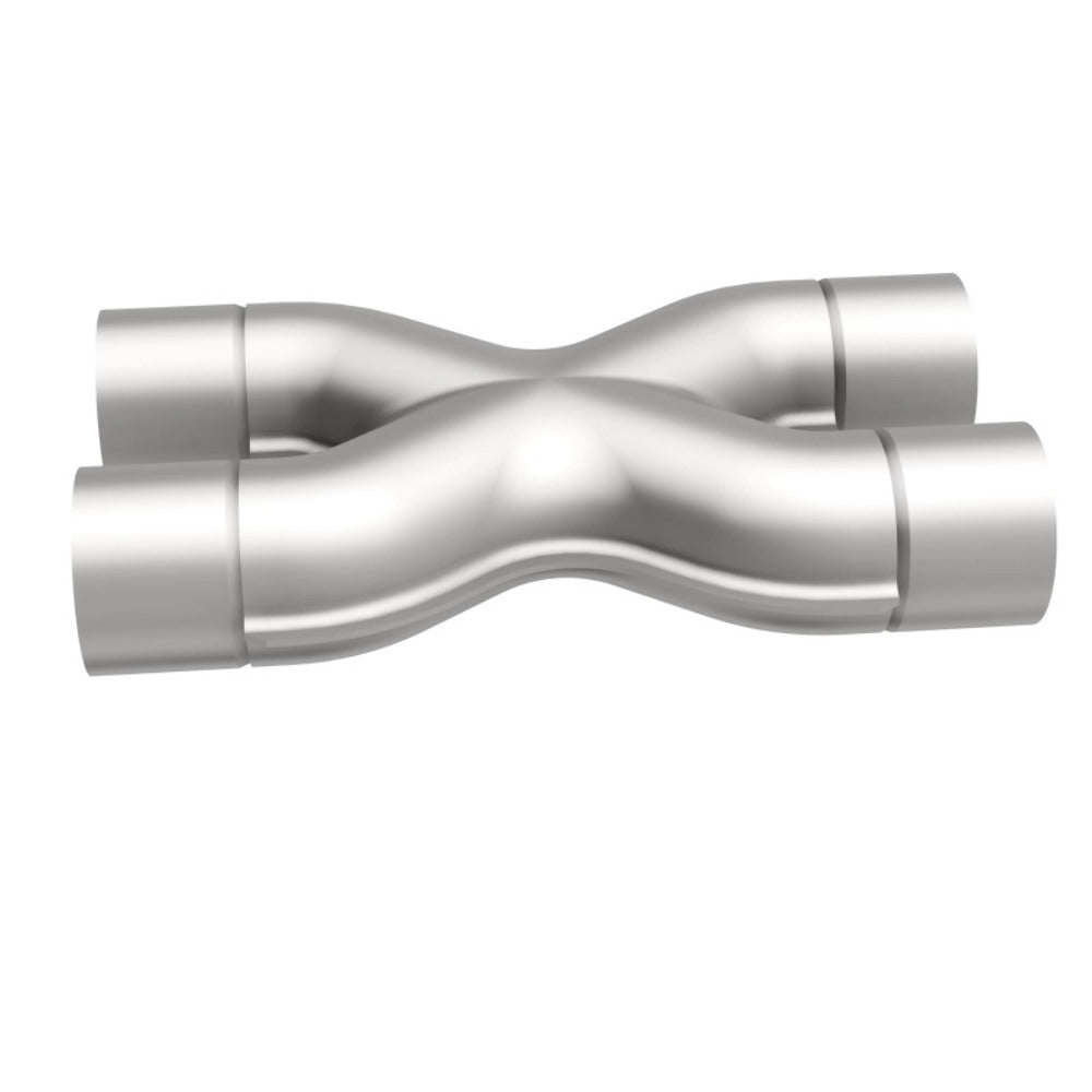 Universal Exhaust Pipe Smooth Trans X 3/3 X 14 SS 10792 Magnaflow - X Pipe Car Part People