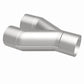 Universal Exhaust Pipe Smooth Trans Y 4 x 13 C/D SS 10799 Magnaflow - Y Pipe Car Part People
