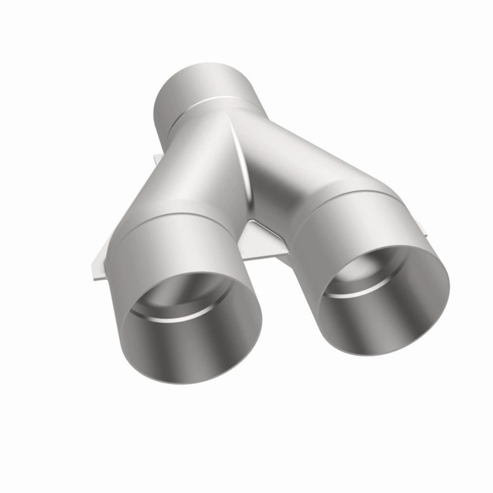 Universal Exhaust Pipe Smooth Trans Y 4 x 13 C/D SS 10799 Magnaflow - Y Pipe Car Part People