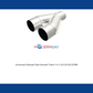 Universal Exhaust Pipe Smooth Trans Y 4 x 13 C/D SS 10799 Magnaflow