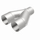 Universal Exhaust Pipe Smooth Trans Y 3.50/4 x 13 C/D SS 10800 Magnaflow
