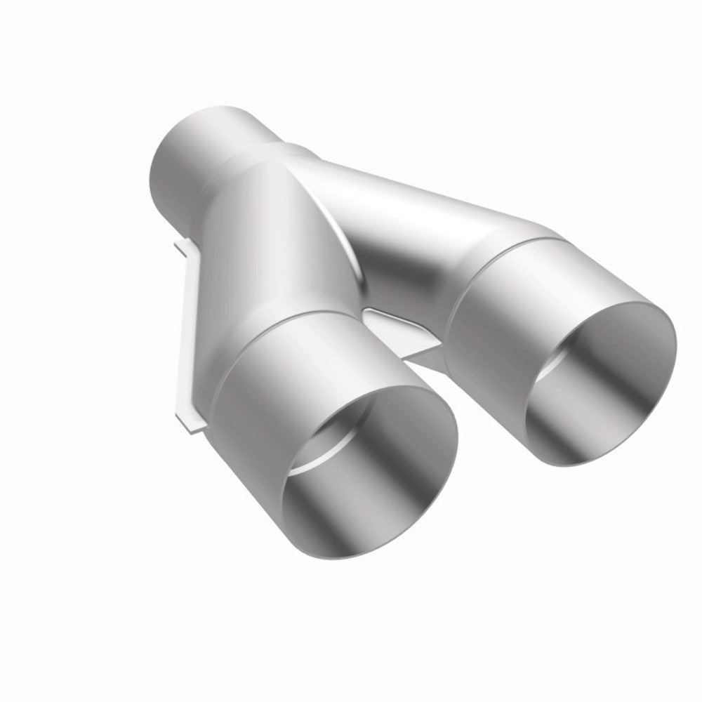 Universal Exhaust Pipe Smooth Trans Y 3.50/4 x 13 C/D SS 10800 Magnaflow - Y Pipe Car Part People