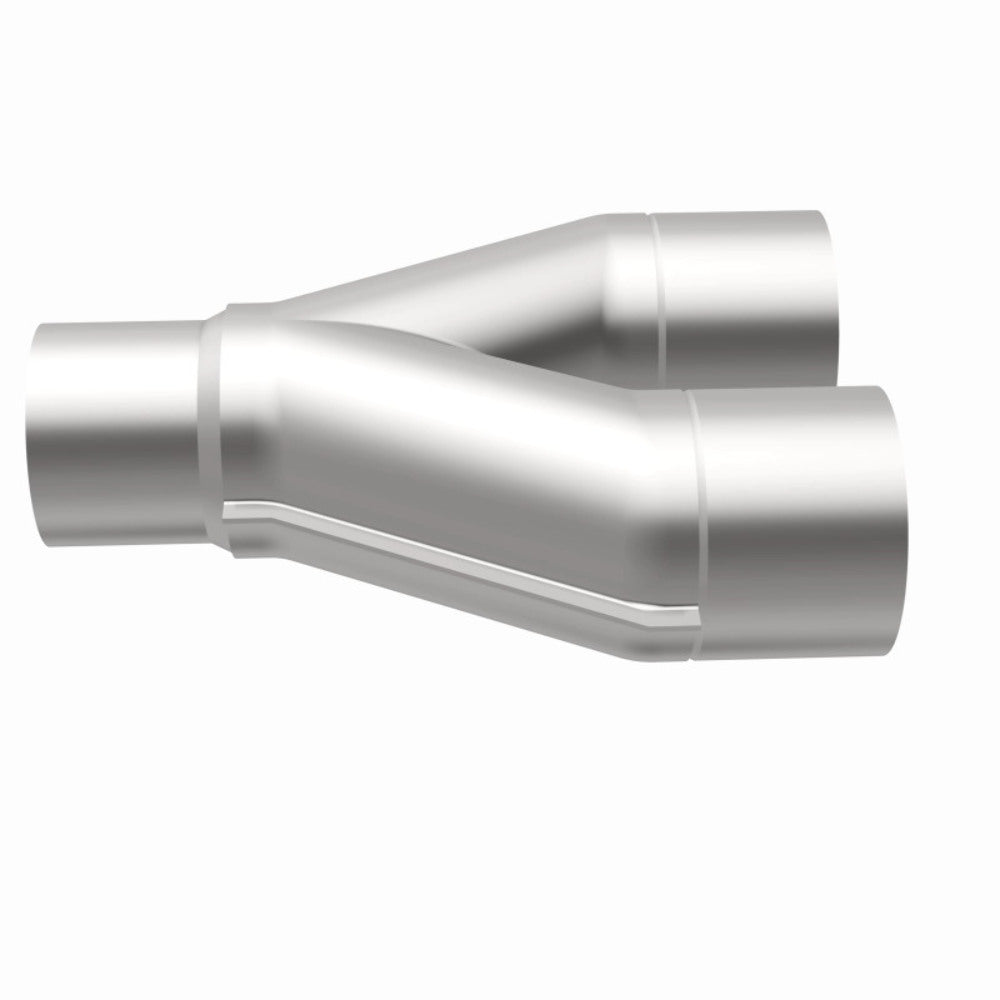 Universal Exhaust Pipe Smooth Trans Y 3.50/4 x 13 C/D SS 10800 Magnaflow - Y Pipe Car Part People