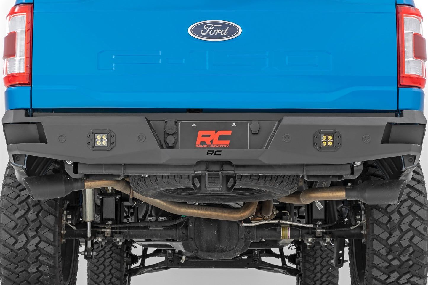 Fits Ford F-150 2WD/4WD (2021-2023) Rear Bumper; 10810A