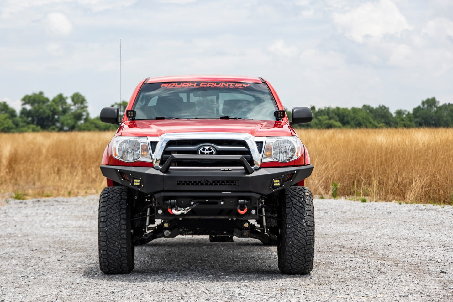 Fits Toyota Tacoma 2WD/4WD (2005-2011) Front Bumper; 10811