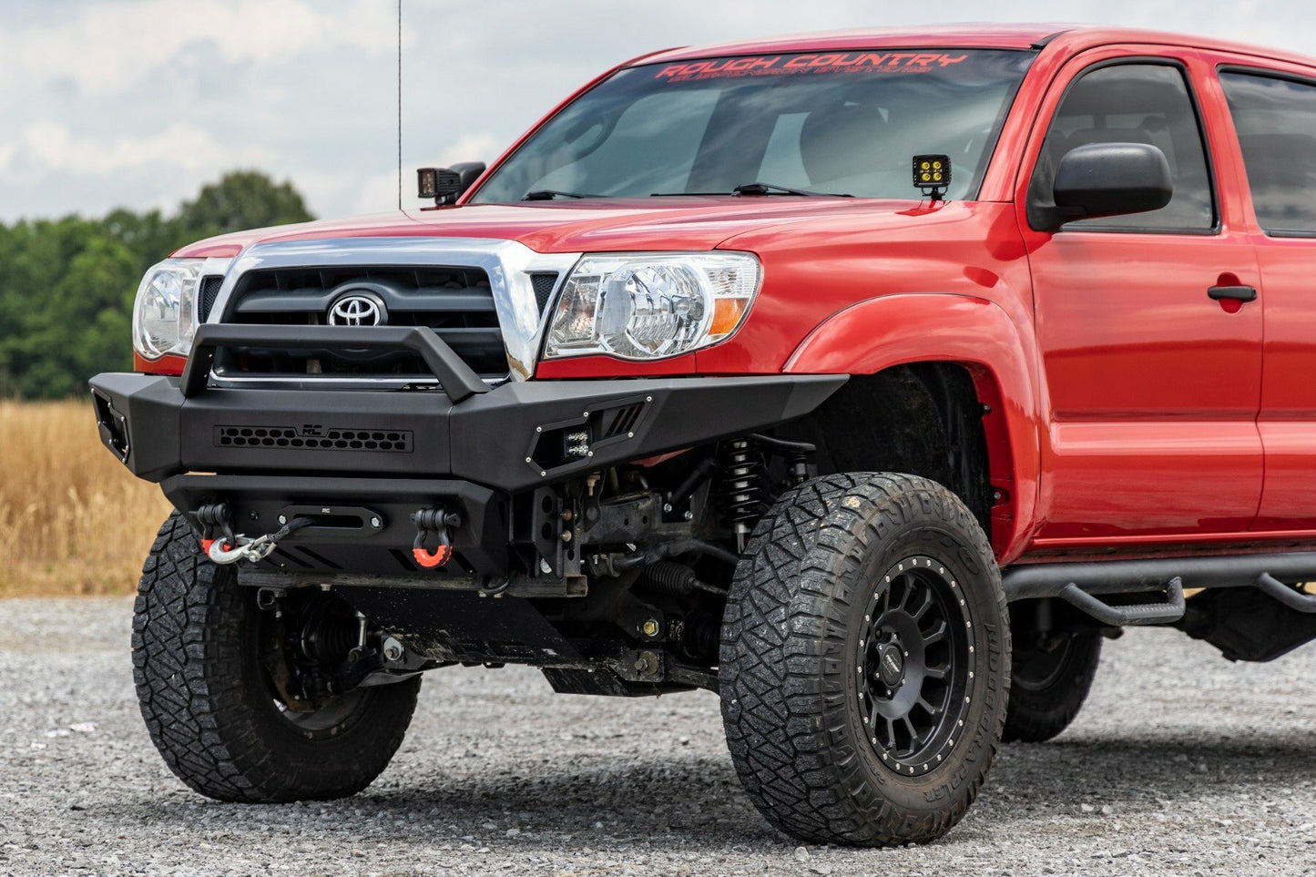 Fits Toyota Tacoma 2WD/4WD (2005-2011) Front Bumper; 10811