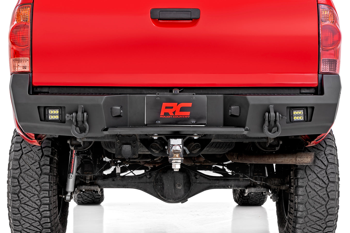 Fits Toyota Tacoma 2WD/4WD (2005-2015) Rear Bumper; 10812