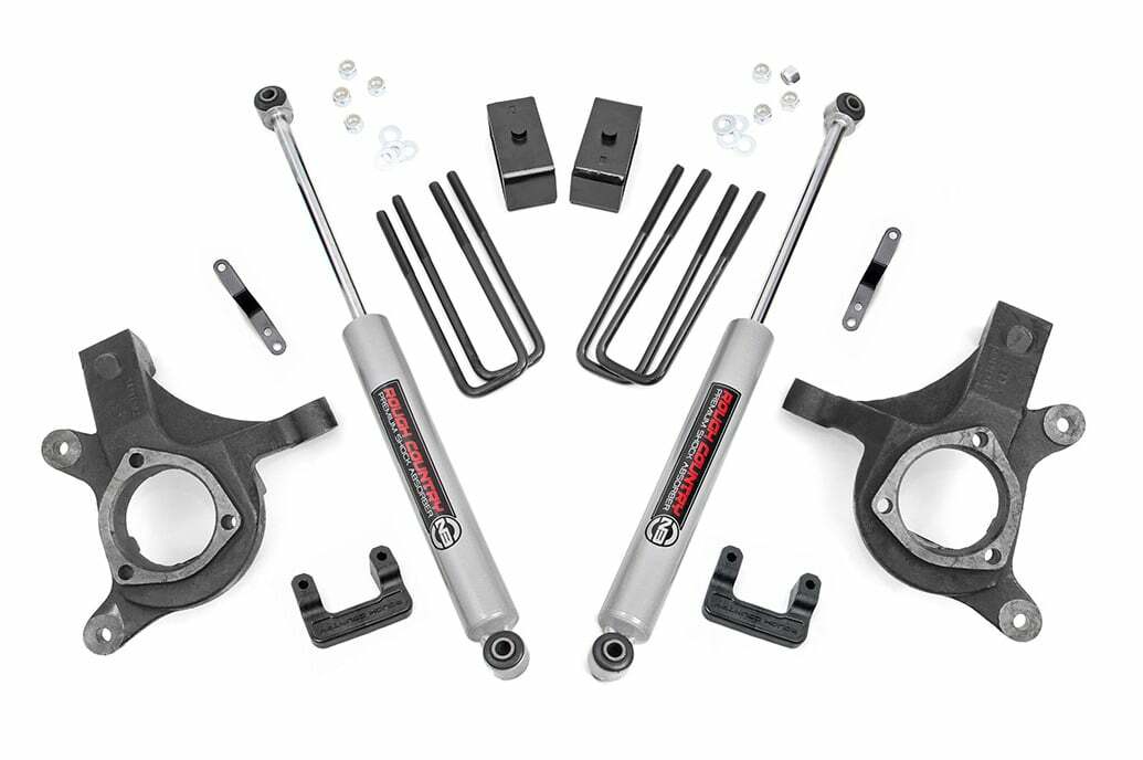 Fits Chevy Silverado & GMC Sierra 1500 2WD (2007-2013) 5 Inch Lift Kit; 10830