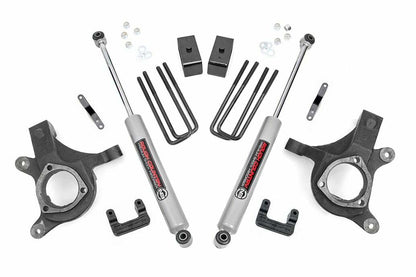 Fits Chevy Silverado & GMC Sierra 1500 2WD (2007-2013) 5 Inch Lift Kit; 10830