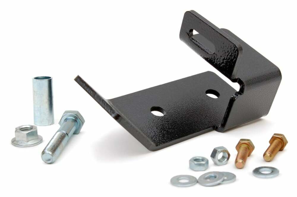 Fits Jeep Wrangler TJ (97-06) (04-06) Track Bar Bracket; Rear; 2.5" Lift; 1087
