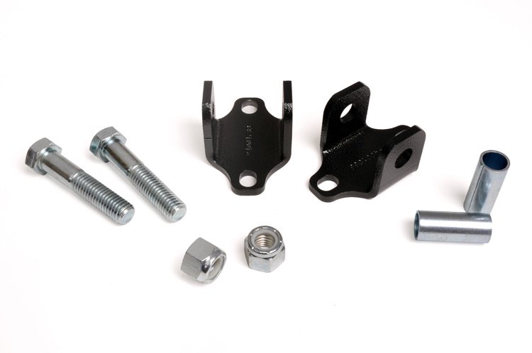 Fits Jeep Cherokee XJ/Wrangler TJ 4WD Bar Pin Eliminator Kit; Front; 1088
