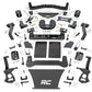 Fits Chevy/GMC SUV 1500 4WD (2021-2024) 6 Inch Lift Kit; 10900