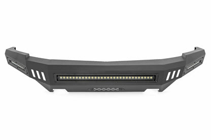 Fits Chevy Silverado 1500 (07-13) Front High Clearance Bumper BLK LEDs 10911