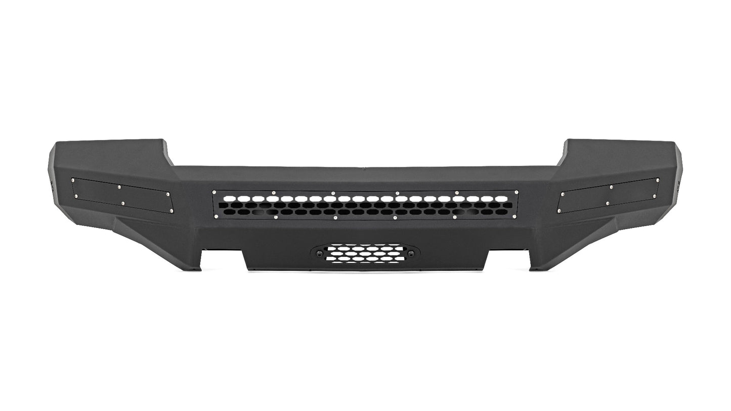 Fits GMC Sierra 1500 2&4WD (2007-2013) Front Bumper; Fabricated; Prerunner 10912