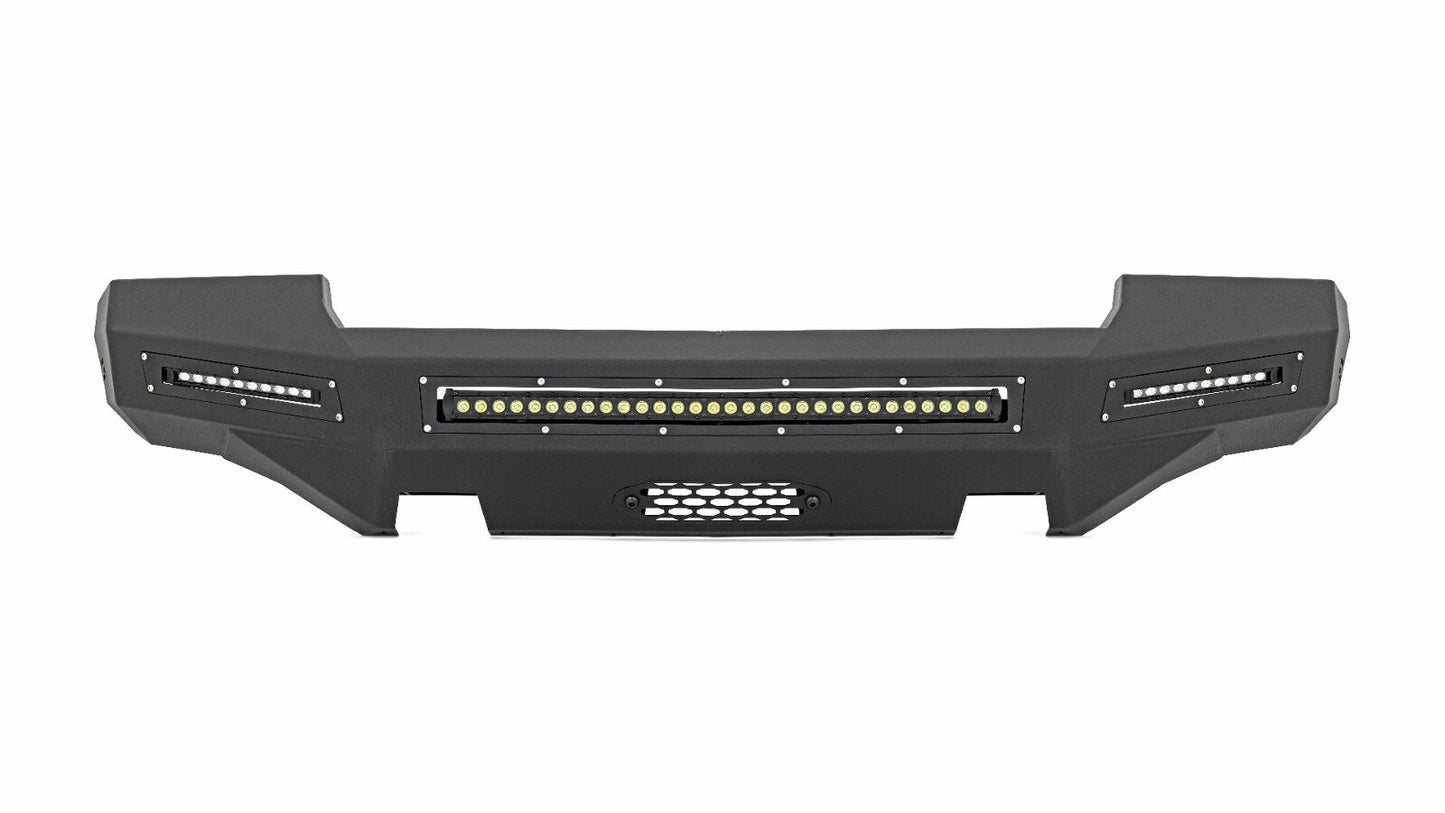 Fits GMC Sierra 1500 2&4WD (07-13) Front Bumper Fabricated Prerunner LED 10913