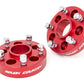 Fits Jeep Cherokee XJ/Comanche MJ 1.5" Wheel Adapters 5x4.5 to 5x5 Red 1092RED