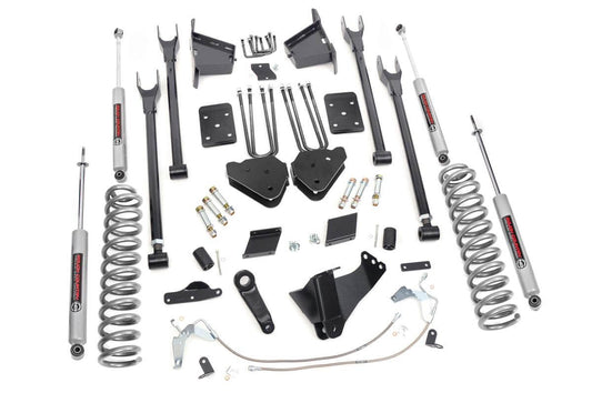 2011-2014 Ford F-250 Super Duty 6 Inch Lift Kit - 4-Link - No OVLD - Ford F-250 Super Duty 4WD (2011-2014) - 532.2