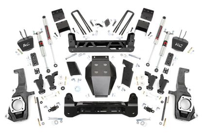 Rough Country 7.5 Inch Lift Kit - Torsion Drop - M1 - Chevy/GMC 2500HD/3500HD (11-19) - 10440