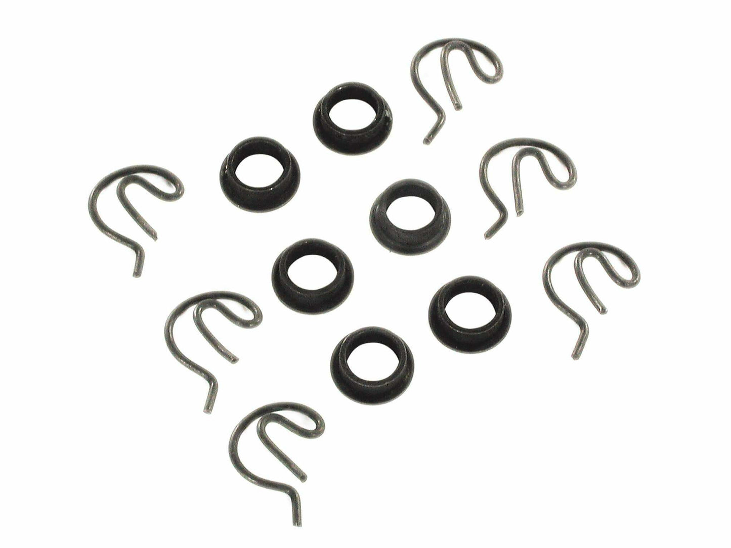 Mr. Gasket Shifter Bushing Kit - Steel Clips And Bushings - 11