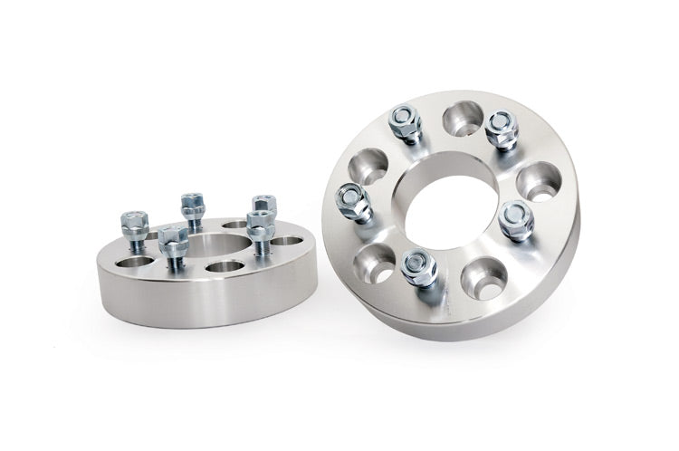Fits Jeep Wrangler JK (07-18) 1.5" Wheel Adapters; 5x5 to 5x4.5; 1100