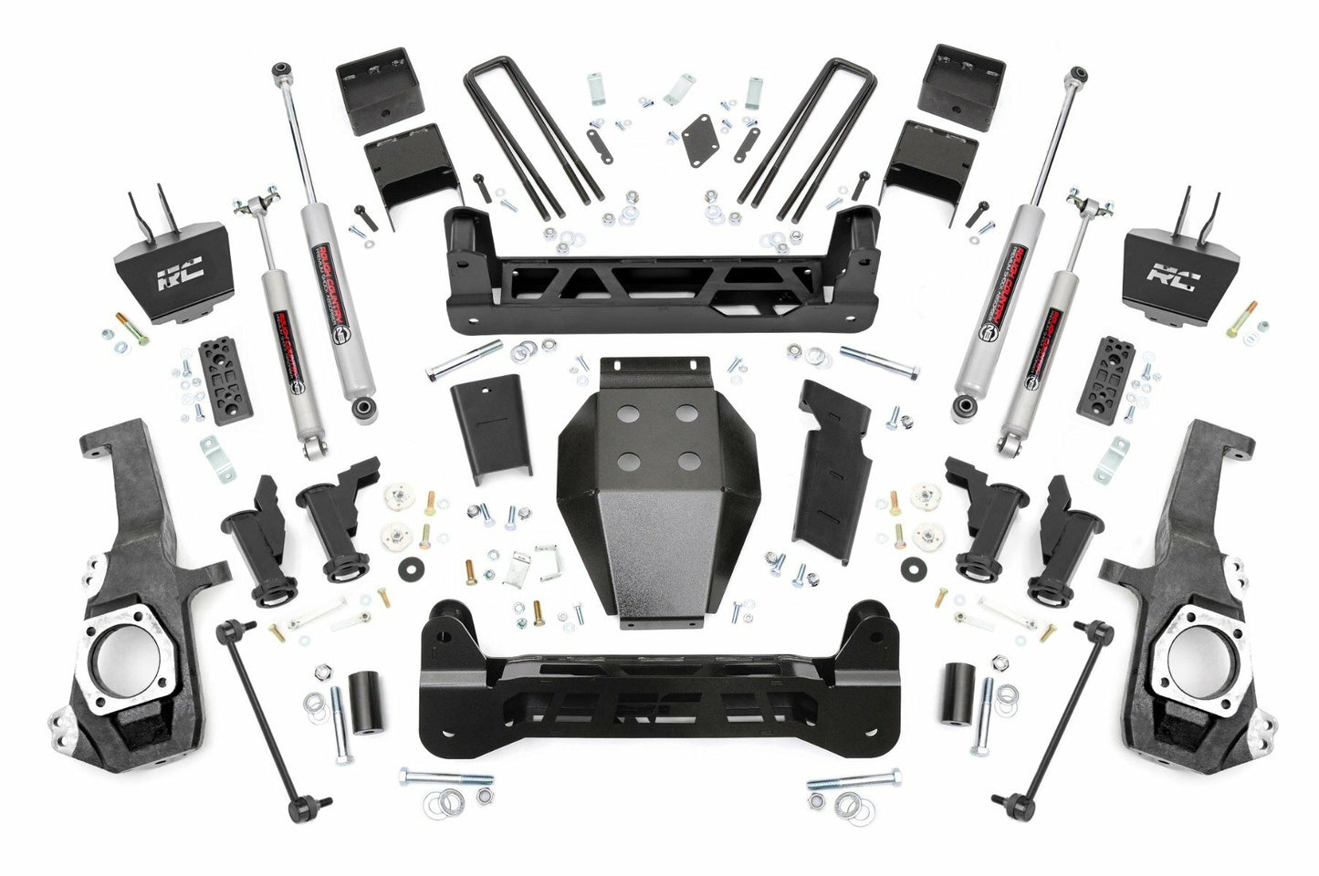 Fits Chevy/GMC 2500HD (20-24) 5 Inch Lift Kit; Torsion Drop; 11030