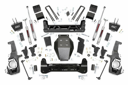 Fits Chevy/GMC 2500HD (20-24) 5 Inch Lift Kit; Torsion Drop; 11030