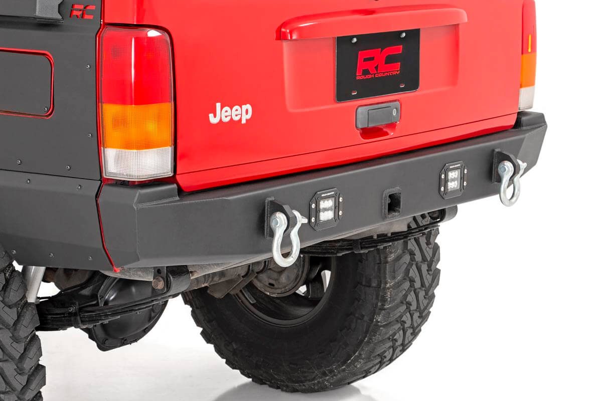 Fits Jeep Cherokee XJ 2WD/4WD (1984-2001) Rear Bumper; 110504