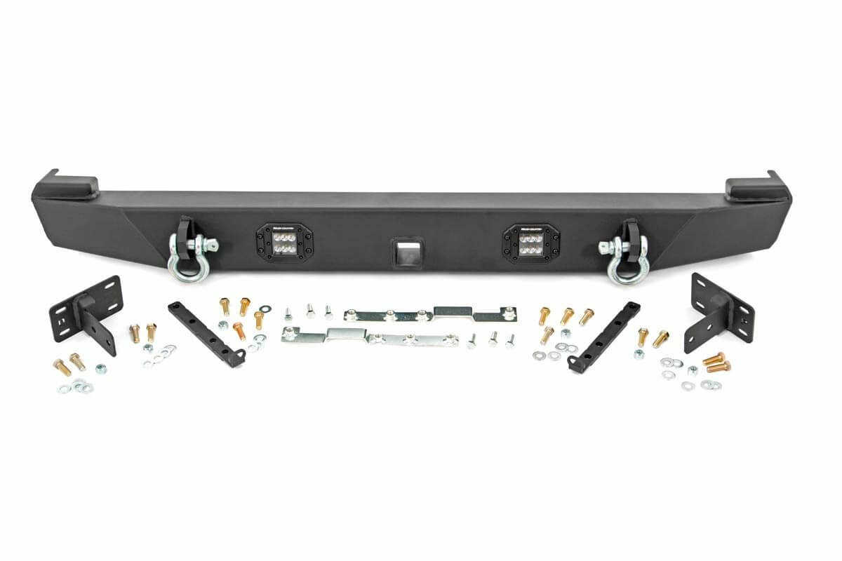 Fits Jeep Cherokee XJ 2WD/4WD (1984-2001) Rear Bumper; 110504