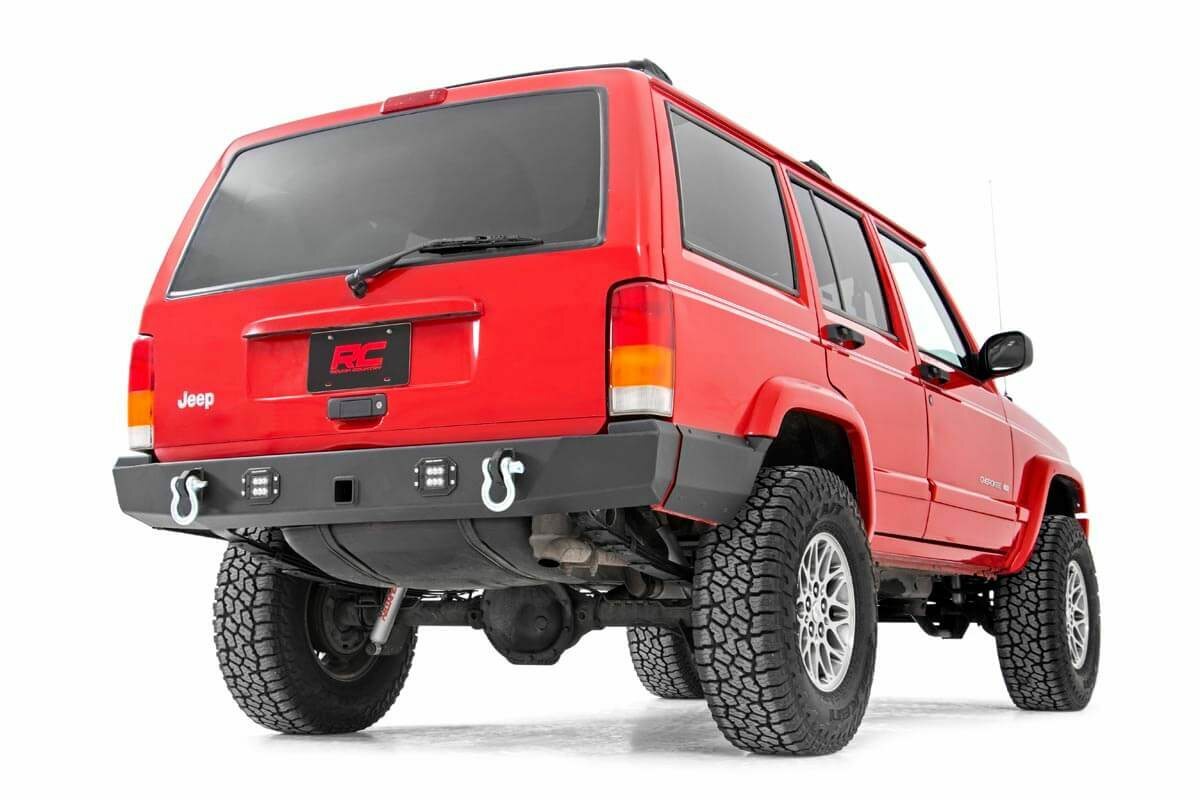 Fits Jeep Cherokee XJ 2WD/4WD (1984-2001) Rear Bumper; 110504