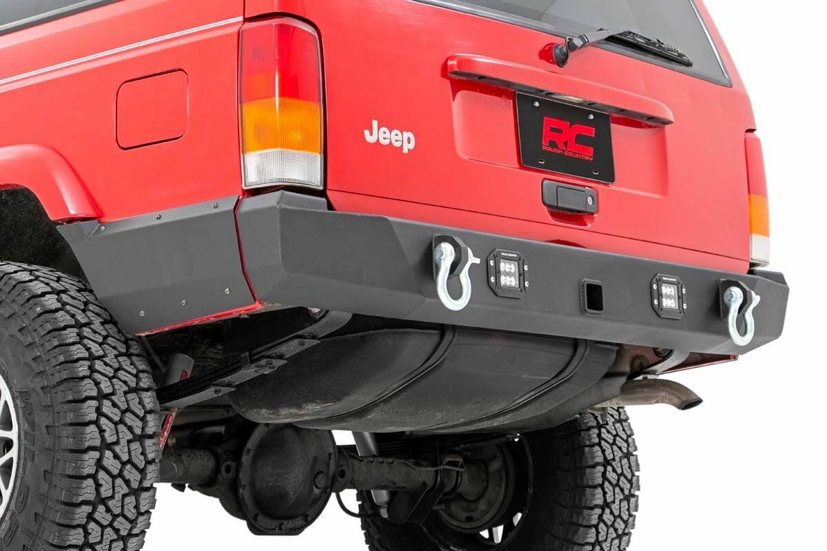 Fits Jeep Cherokee XJ 2WD/4WD (1984-2001) Rear Bumper; 110504
