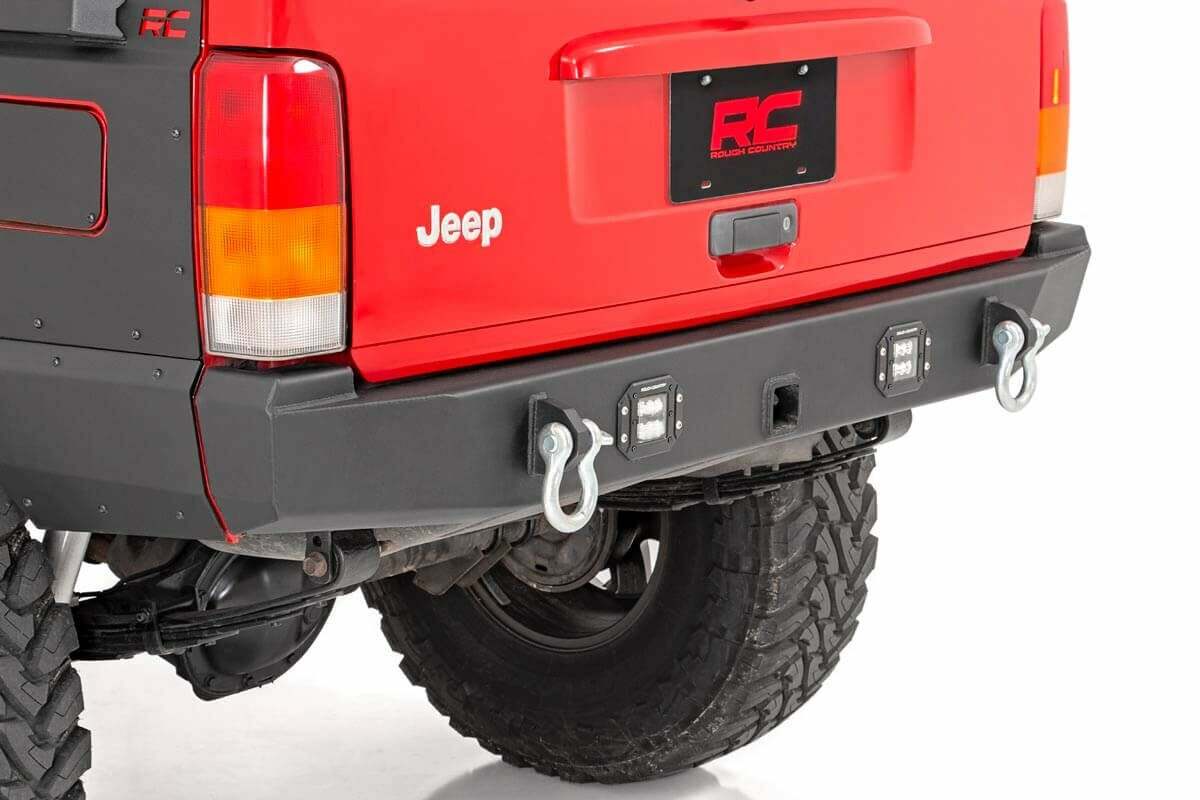 Fits Jeep Cherokee XJ 2WD/4WD (1984-2001) Rear Bumper; 110504