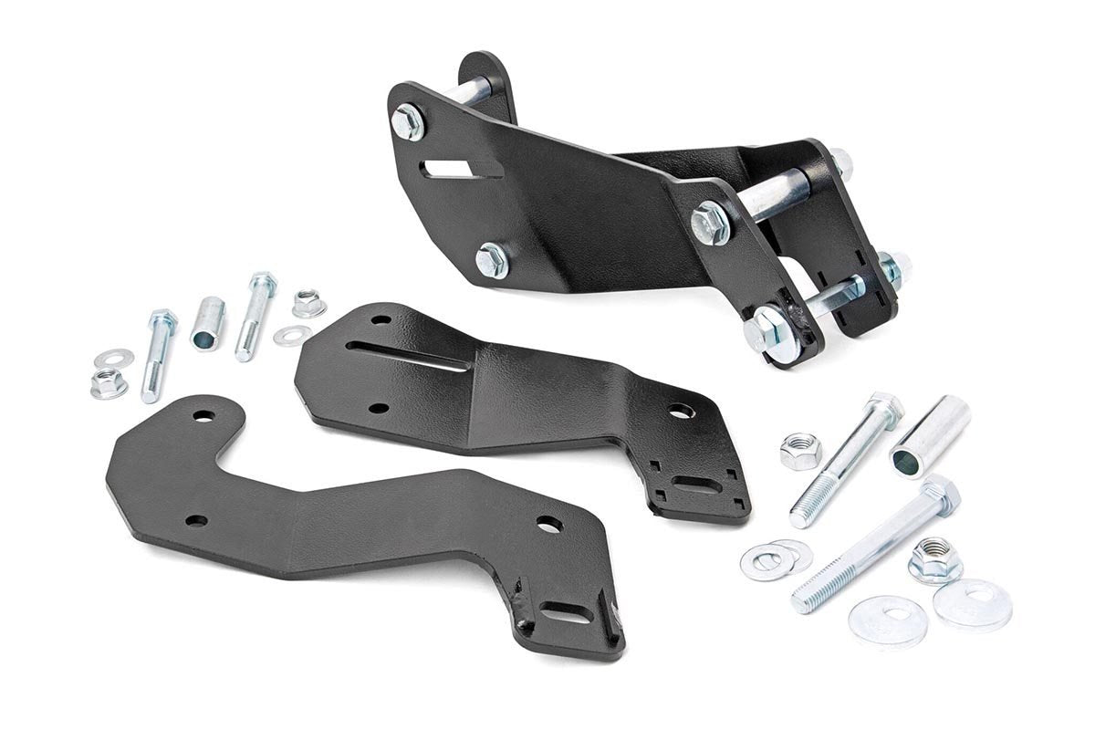 Fits Jeep Wrangler JK (07-18) Control Arm Relocation Kit; Front; 110600