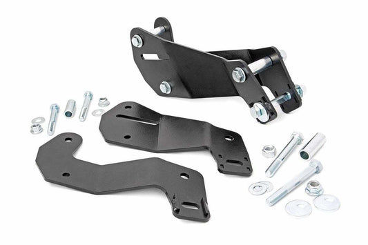 Fits Jeep Wrangler JK (07-18) Control Arm Relocation Kit; Front; 110600