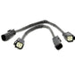 Fits 2011-2017 Mustang 5.0 & 3.7L Rear O2 Extensions- 12In (Pair)-1110