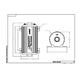 Electric Fuel Pump High Flow EFI Performance Universal Fit Aeromotive 11101-BGPL